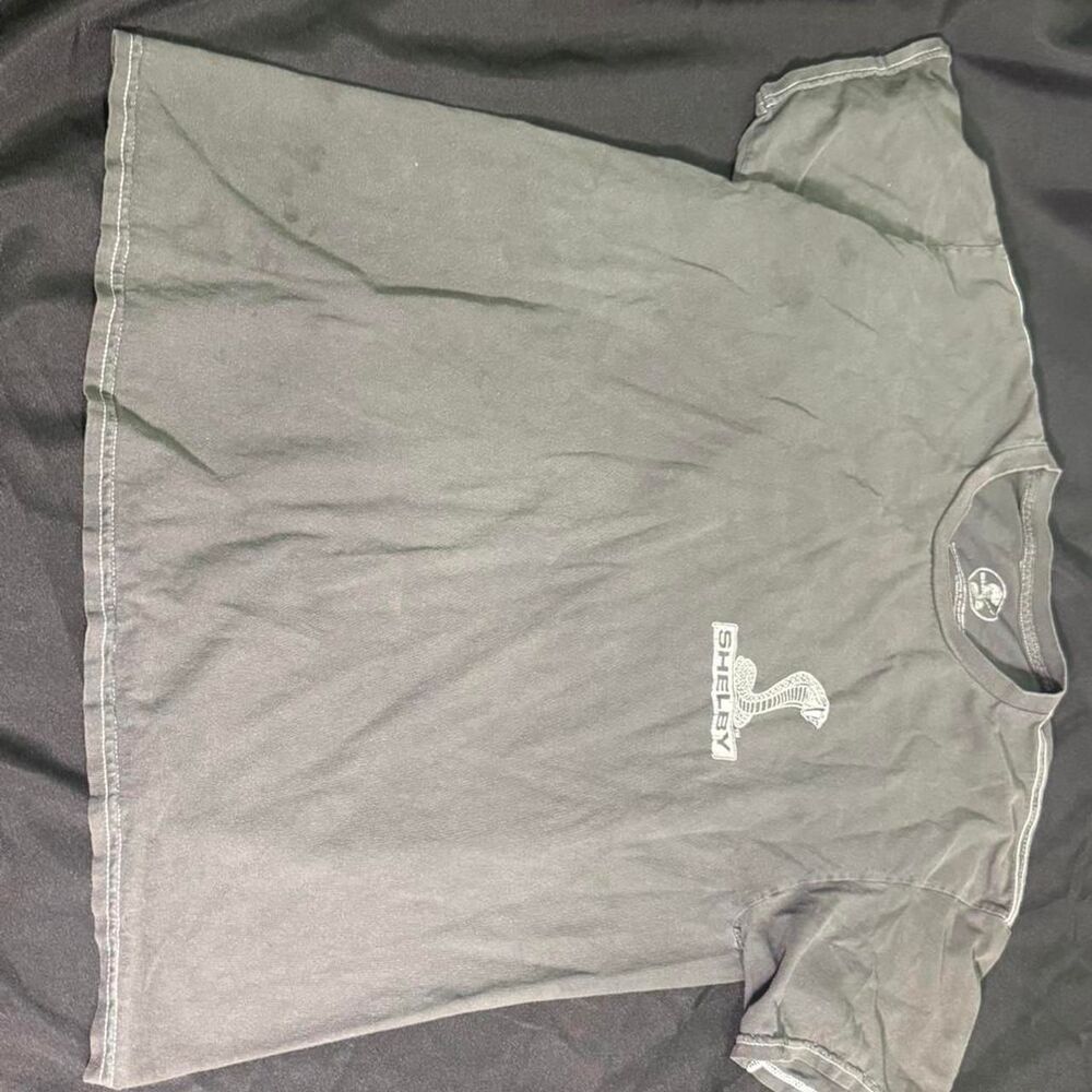 Ford Men's Grey and Black T-shirt